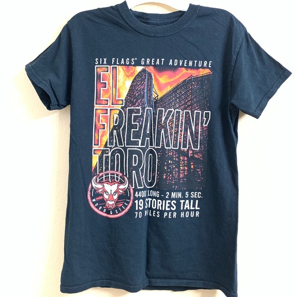 Six Flags Other - Six Flags El Freakin' Toro graphic tee | Small Six Flags Other - Six Flags El Freakin' Toro graphic tee | Small